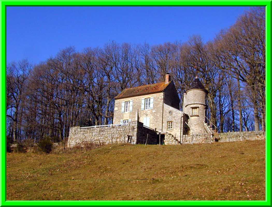 Burgundy Farmhouse