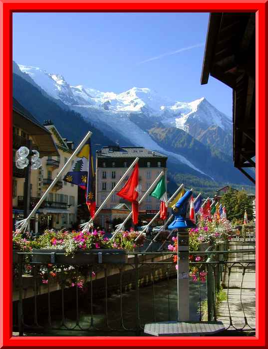 Chamonix town