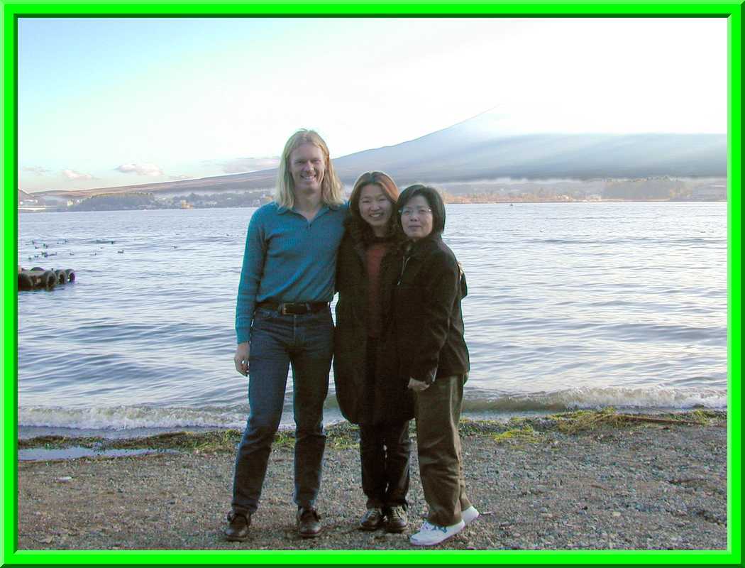 Lake near Fuji