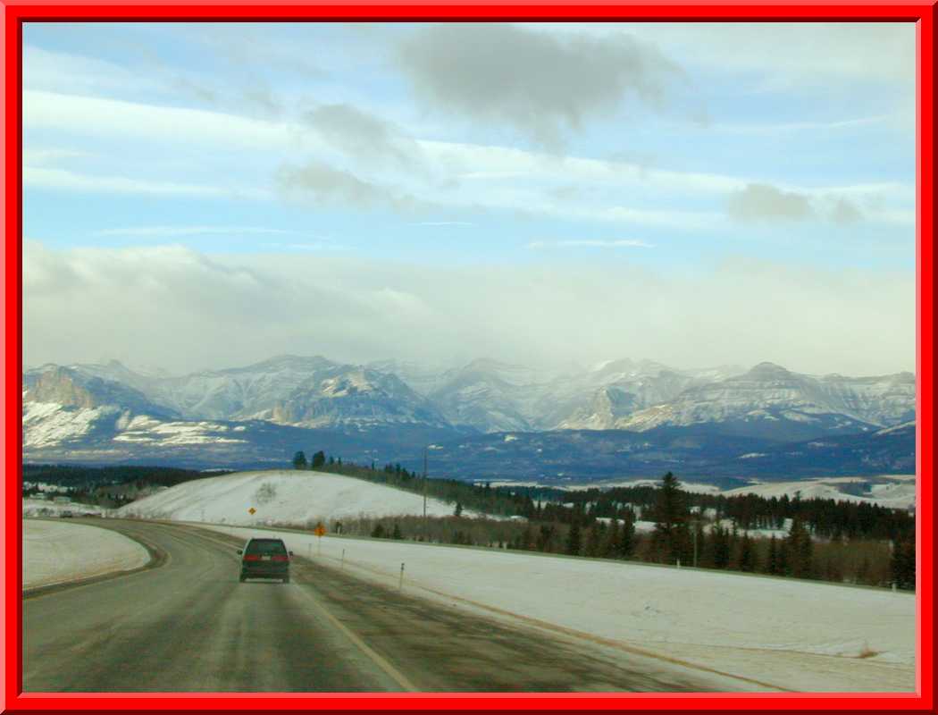 Drive to Banff