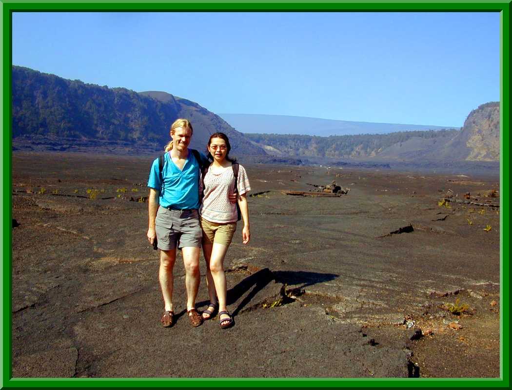 Hiking the Crater