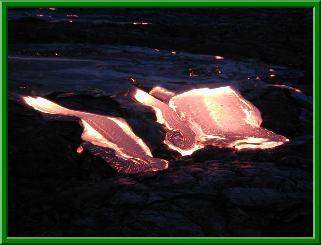 Lava at Night